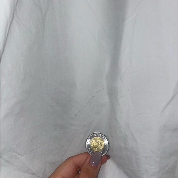 Oak and fort white puff sleeve mini dress - Picture 8 of 8